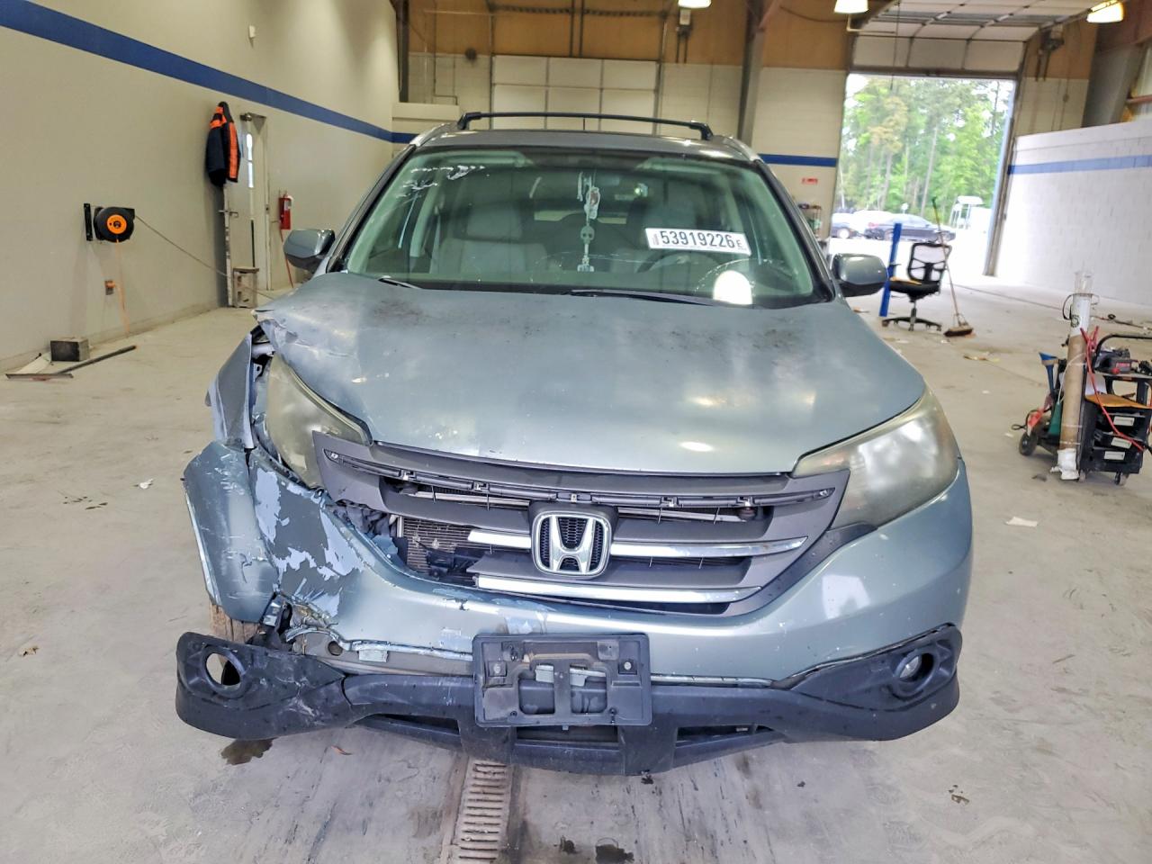 2012 Honda Cr-v Exl Teal vin: 5J6RM4H7XCL057310