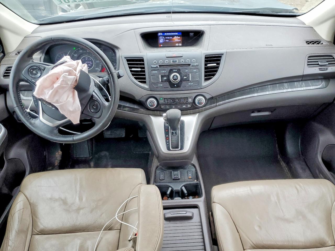 2012 Honda Cr-v Exl Teal vin: 5J6RM4H7XCL057310