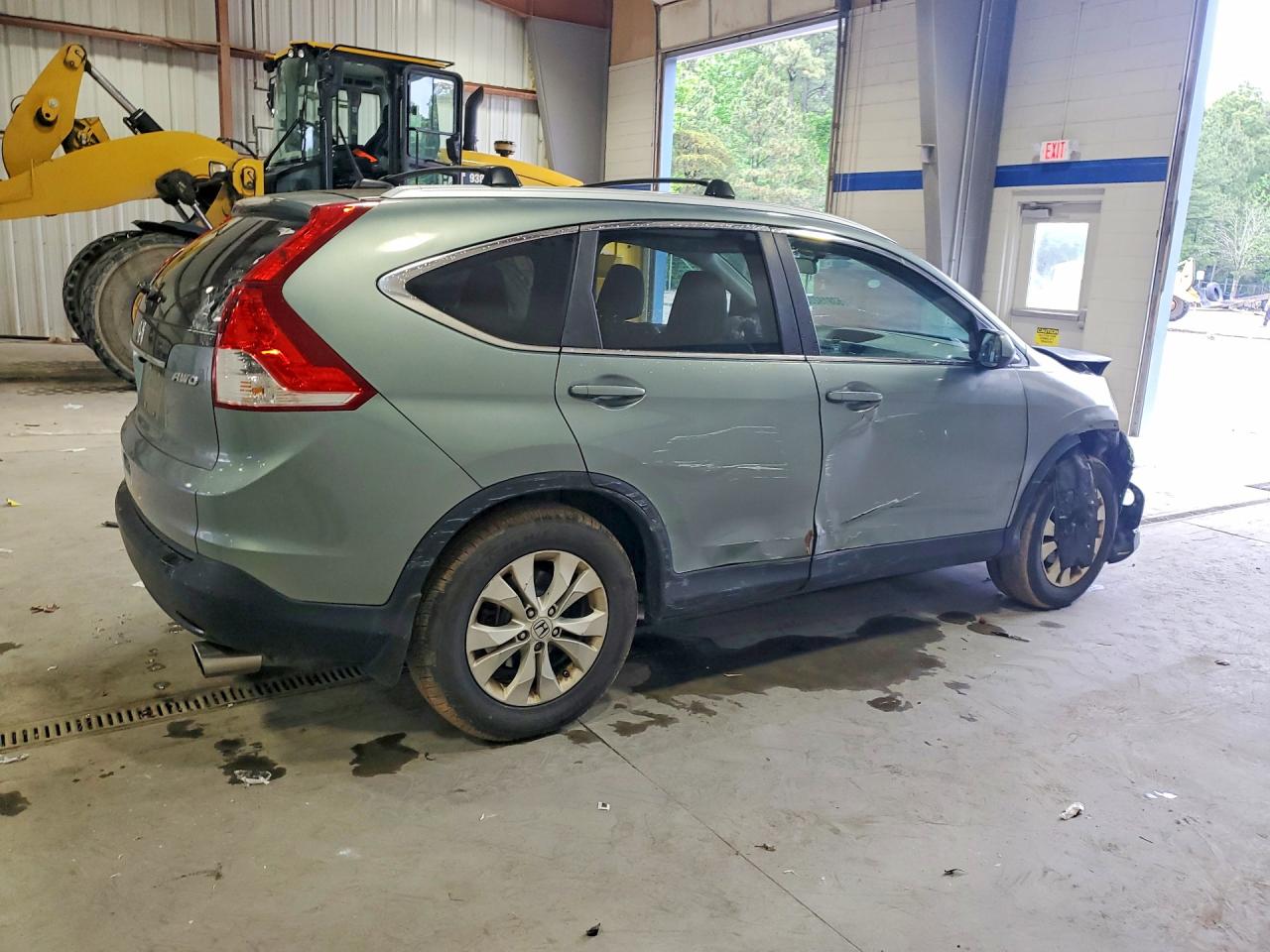 2012 Honda Cr-v Exl Teal vin: 5J6RM4H7XCL057310