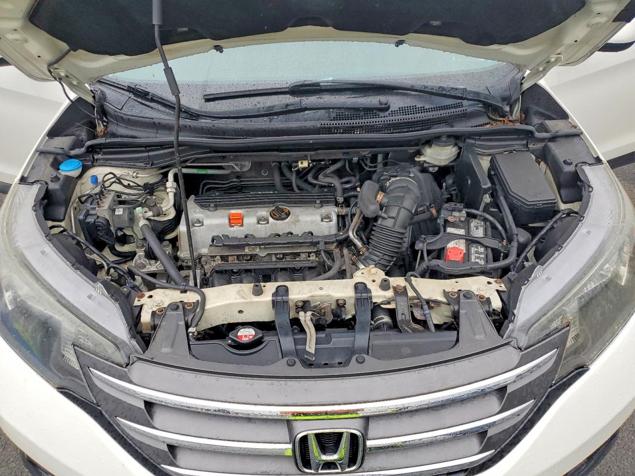 2012 Honda Cr-v Exl White vin: 5J6RM4H7XCL076990