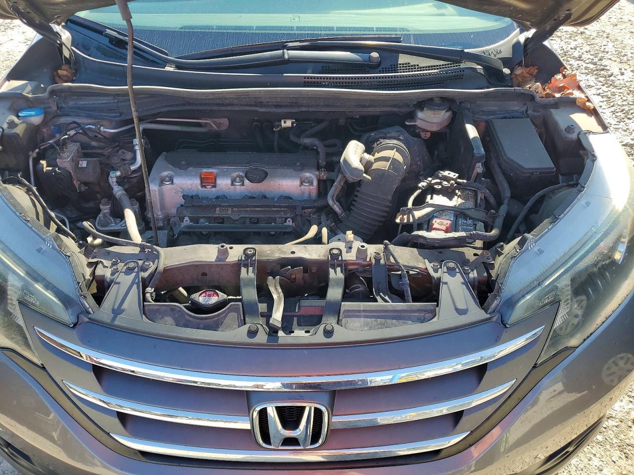 2013 Honda Cr-v Exl Gray vin: 5J6RM4H7XDL000042
