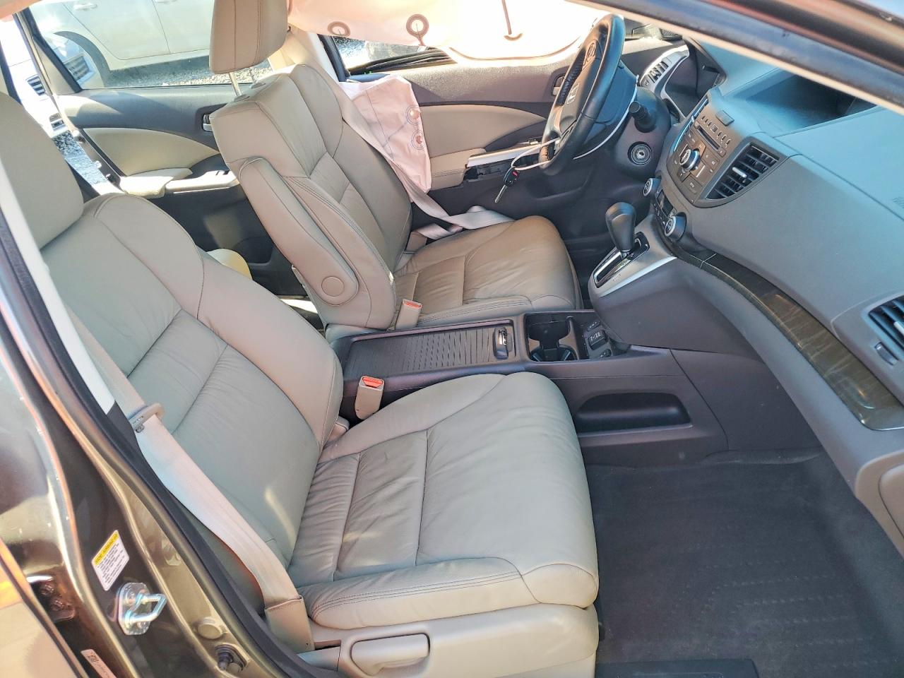 2013 Honda Cr-v Exl Gray vin: 5J6RM4H7XDL000042