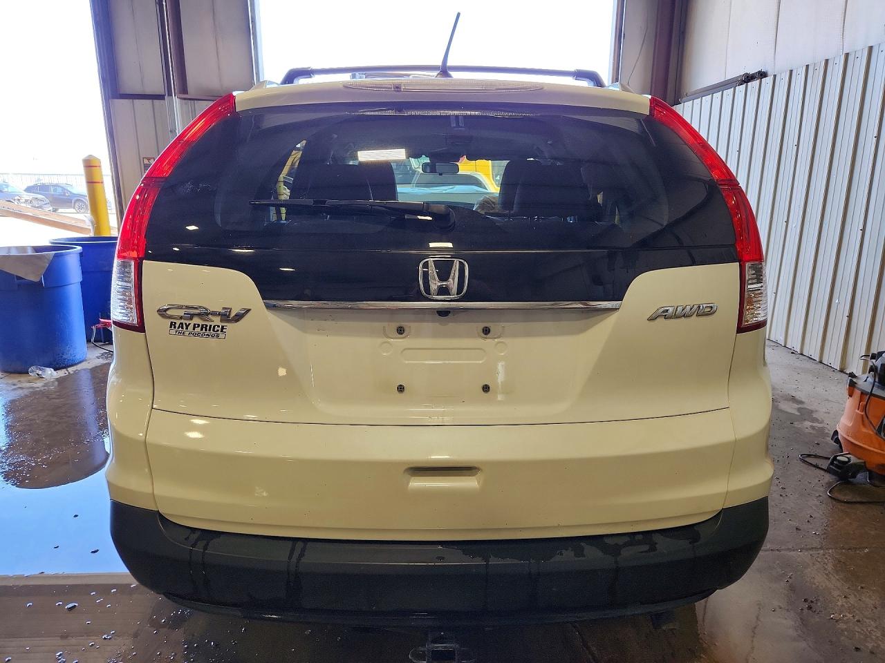 2013 Honda Cr-v Exl White vin: 5J6RM4H7XDL009159