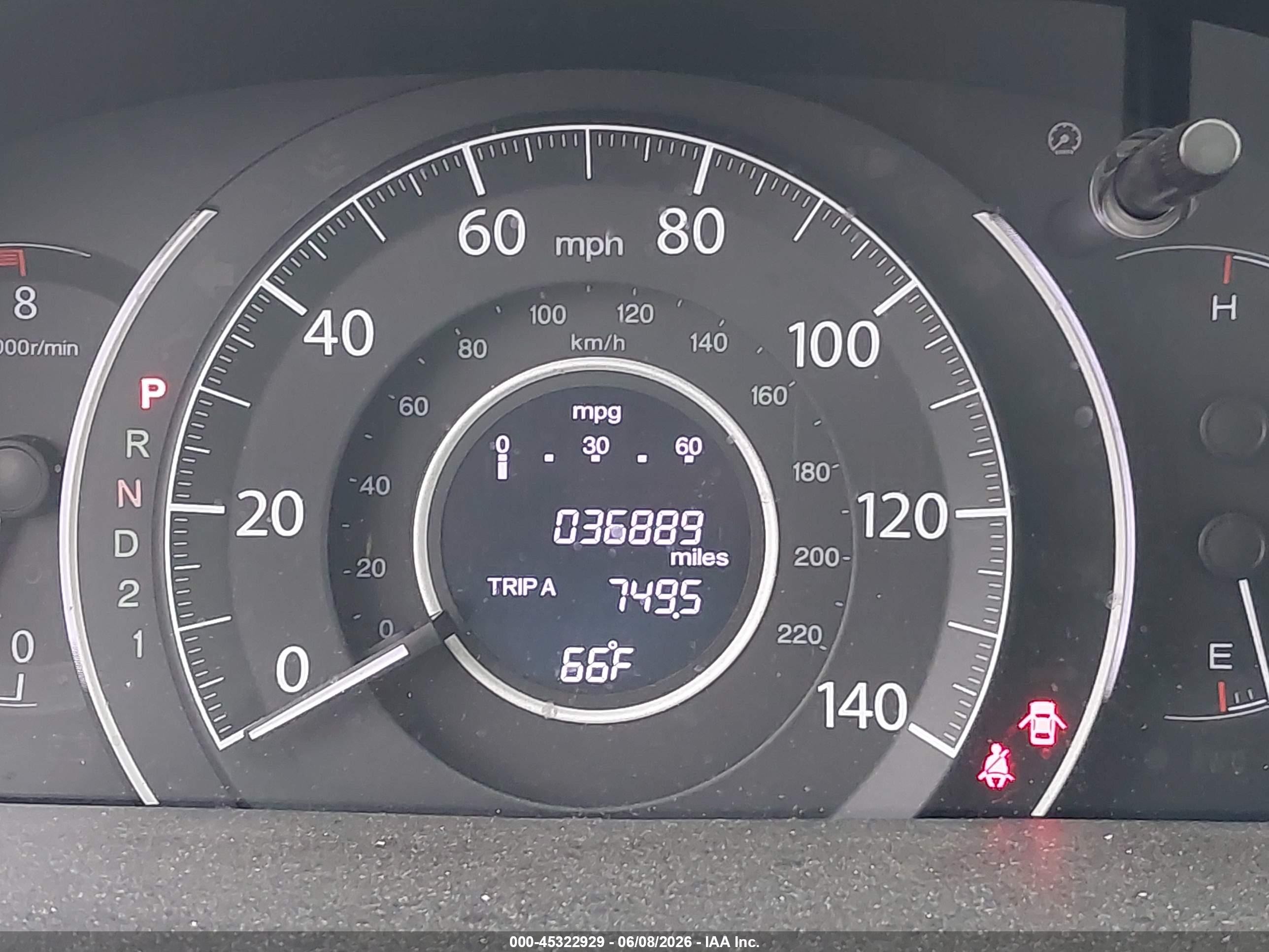 2013 Honda Cr-v Ex-l Maroon vin: 5J6RM4H7XDL014121