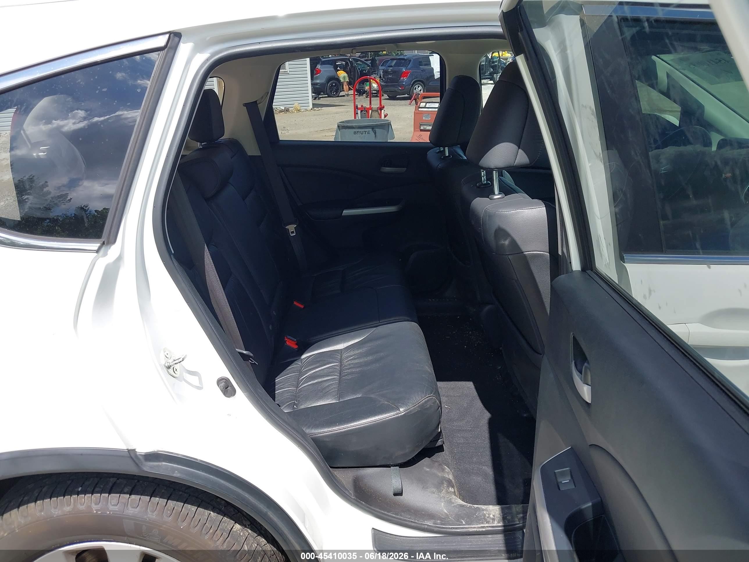 2013 Honda Cr-v Ex-l Black vin: 5J6RM4H7XDL020033