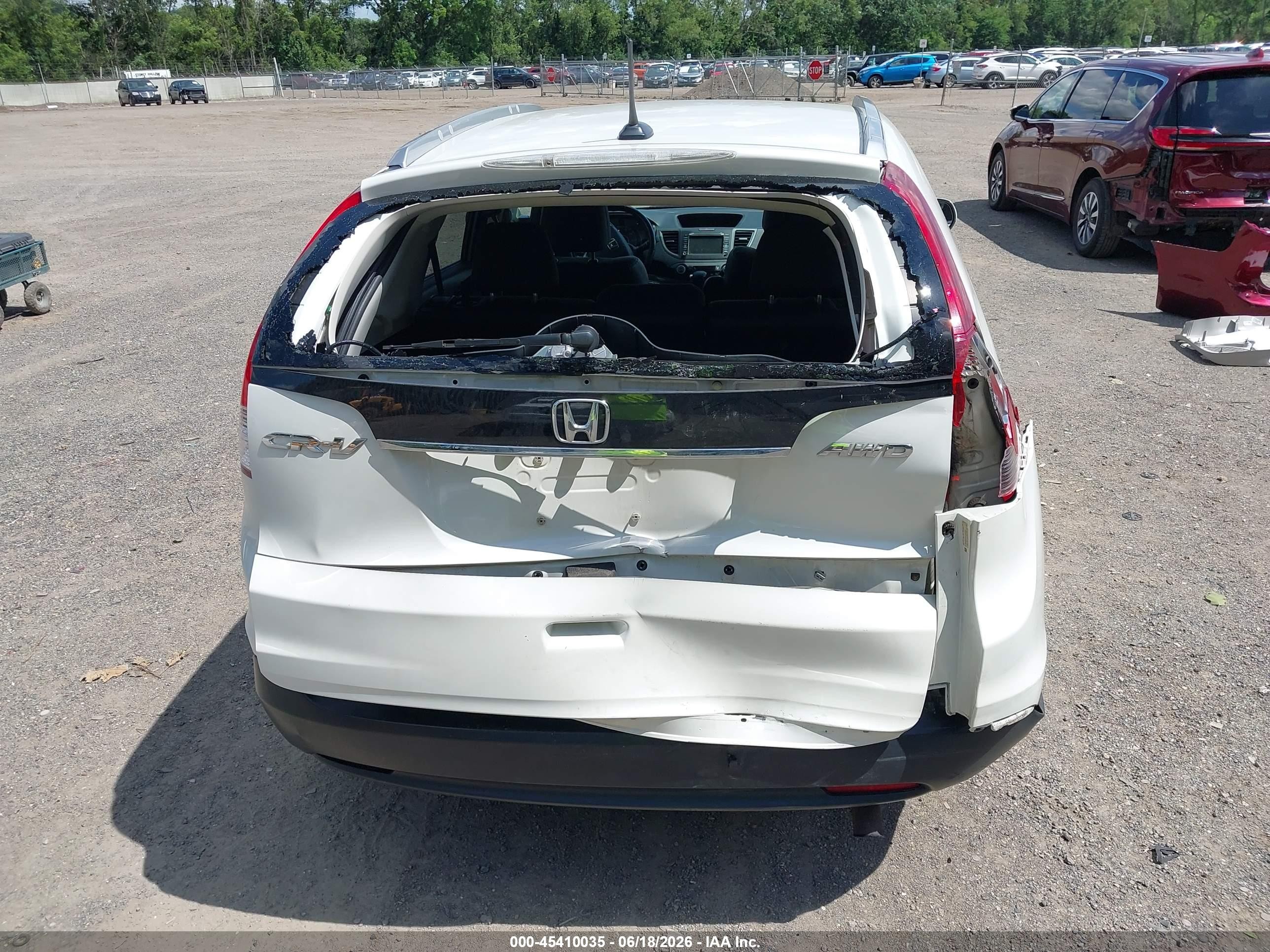 2013 Honda Cr-v Ex-l Black vin: 5J6RM4H7XDL020033