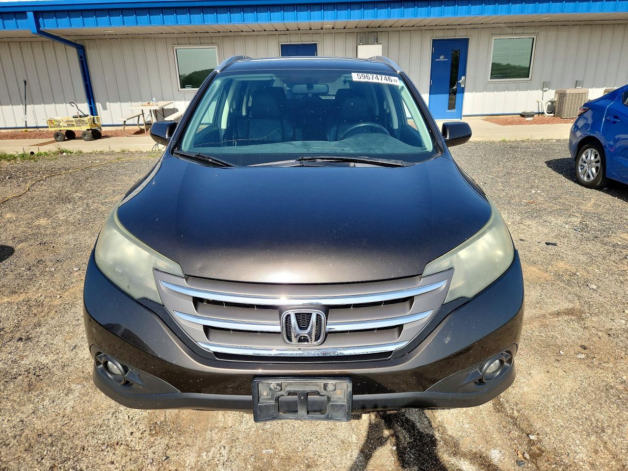 2013 Honda Cr-v Exl Brown vin: 5J6RM4H7XDL030996