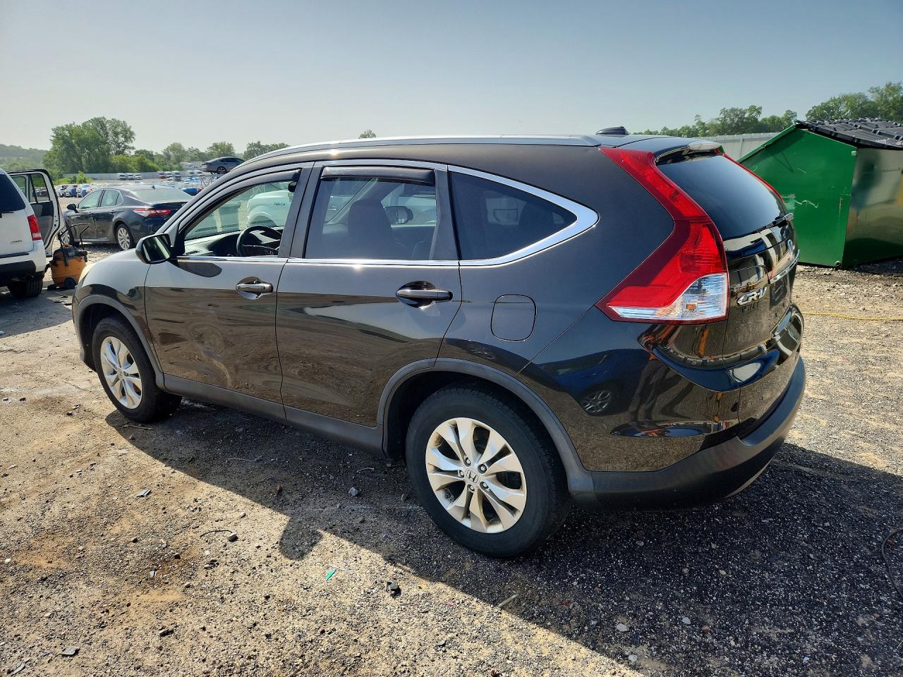 2013 Honda Cr-v Exl Brown vin: 5J6RM4H7XDL030996