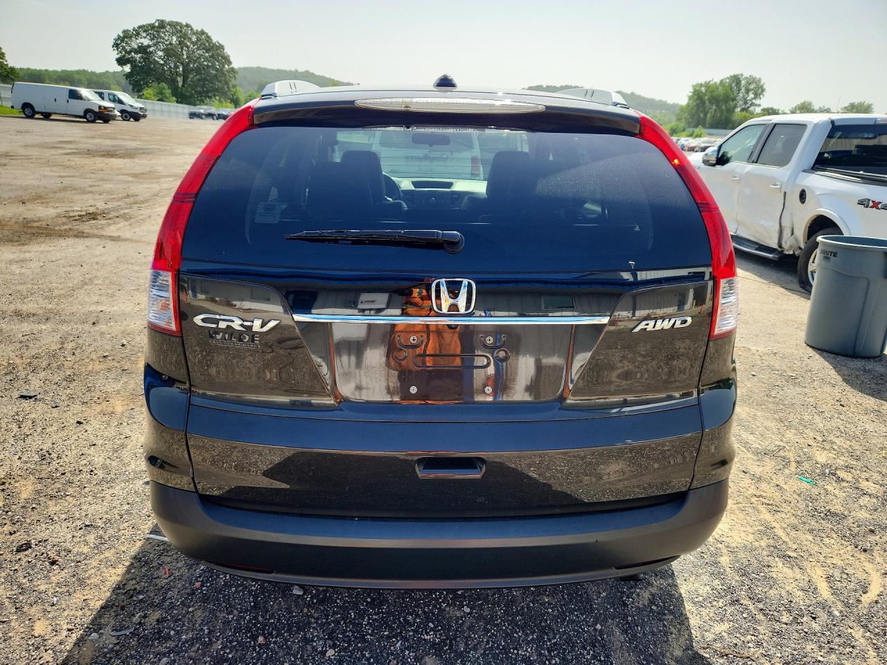 2013 Honda Cr-v Exl Brown vin: 5J6RM4H7XDL030996