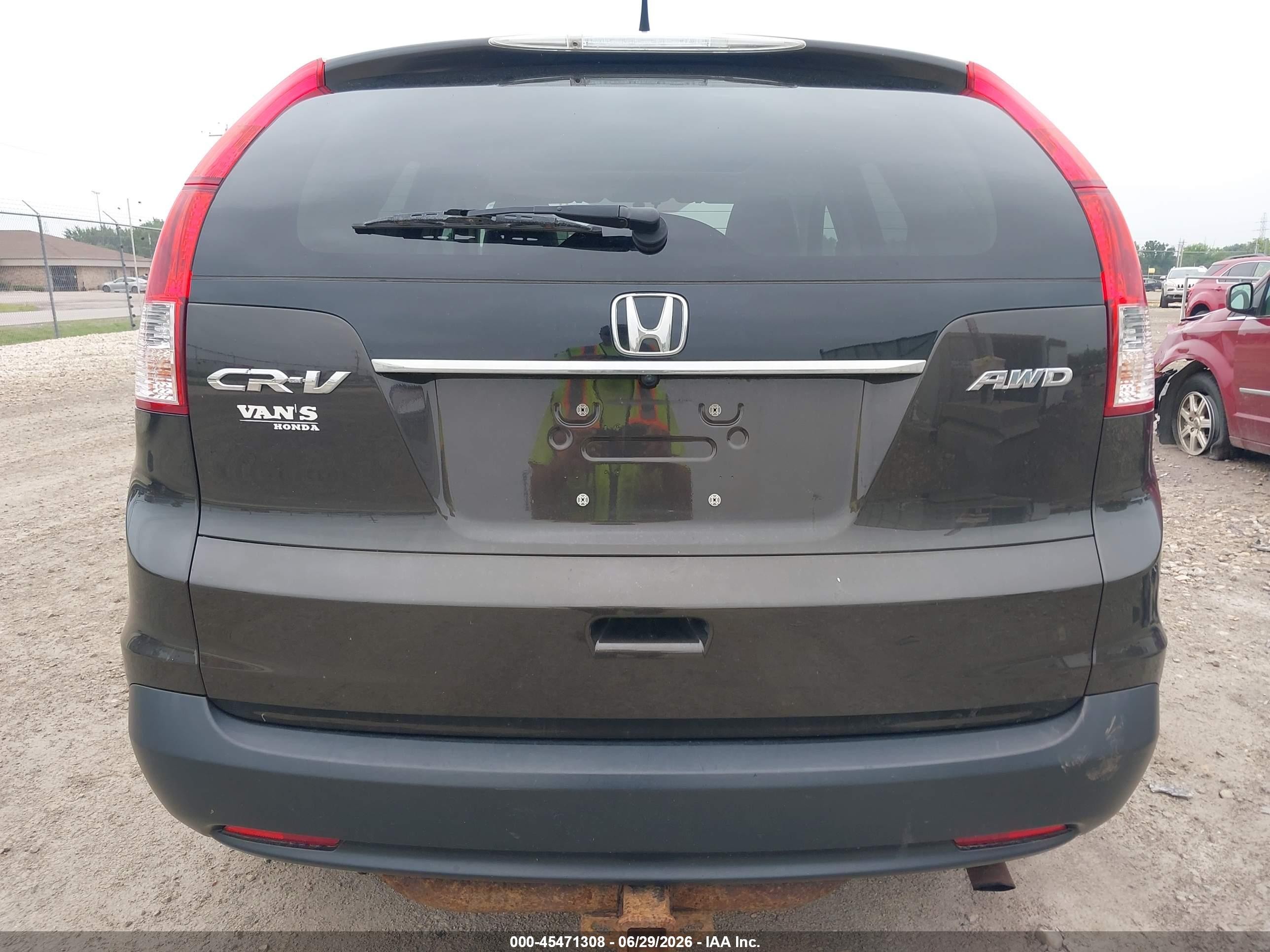 2013 Honda Cr-v Ex-l Brown vin: 5J6RM4H7XDL044705