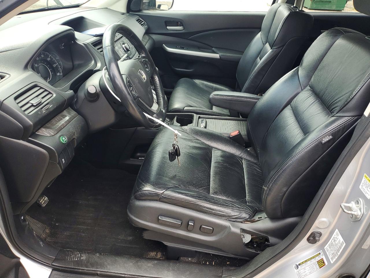 2013 Honda Cr-v Exl Gray vin: 5J6RM4H7XDL061097
