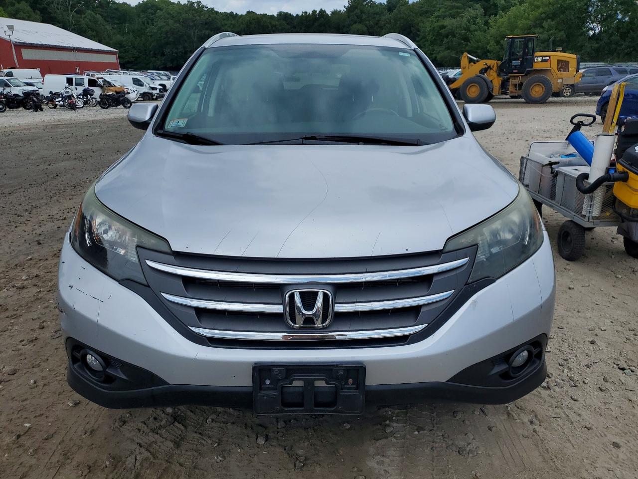 2013 Honda Cr-v Exl Gray vin: 5J6RM4H7XDL061097