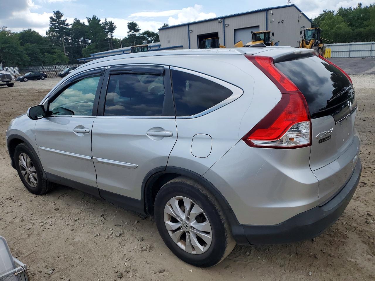 2013 Honda Cr-v Exl Gray vin: 5J6RM4H7XDL061097