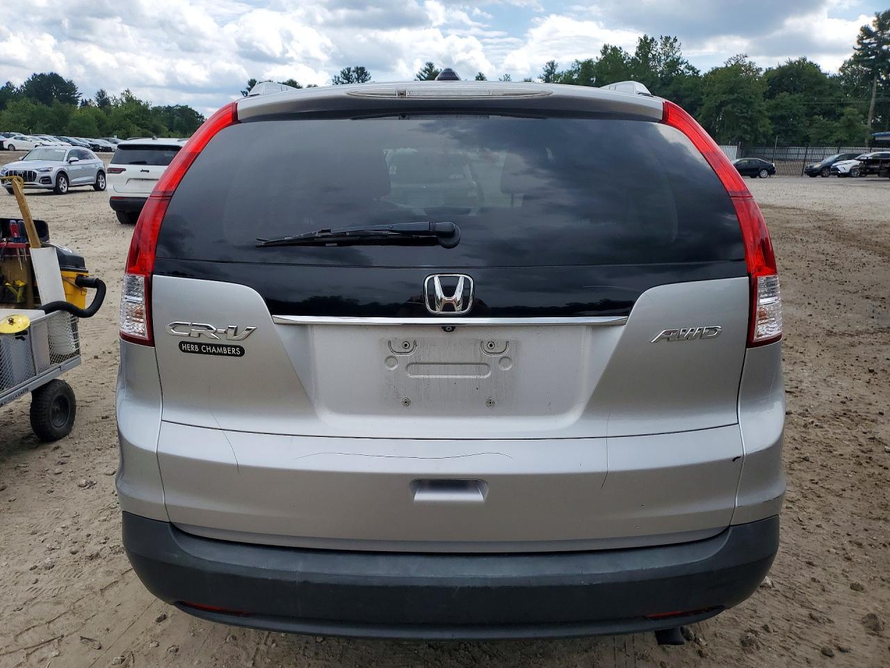 2013 Honda Cr-v Exl Gray vin: 5J6RM4H7XDL061097