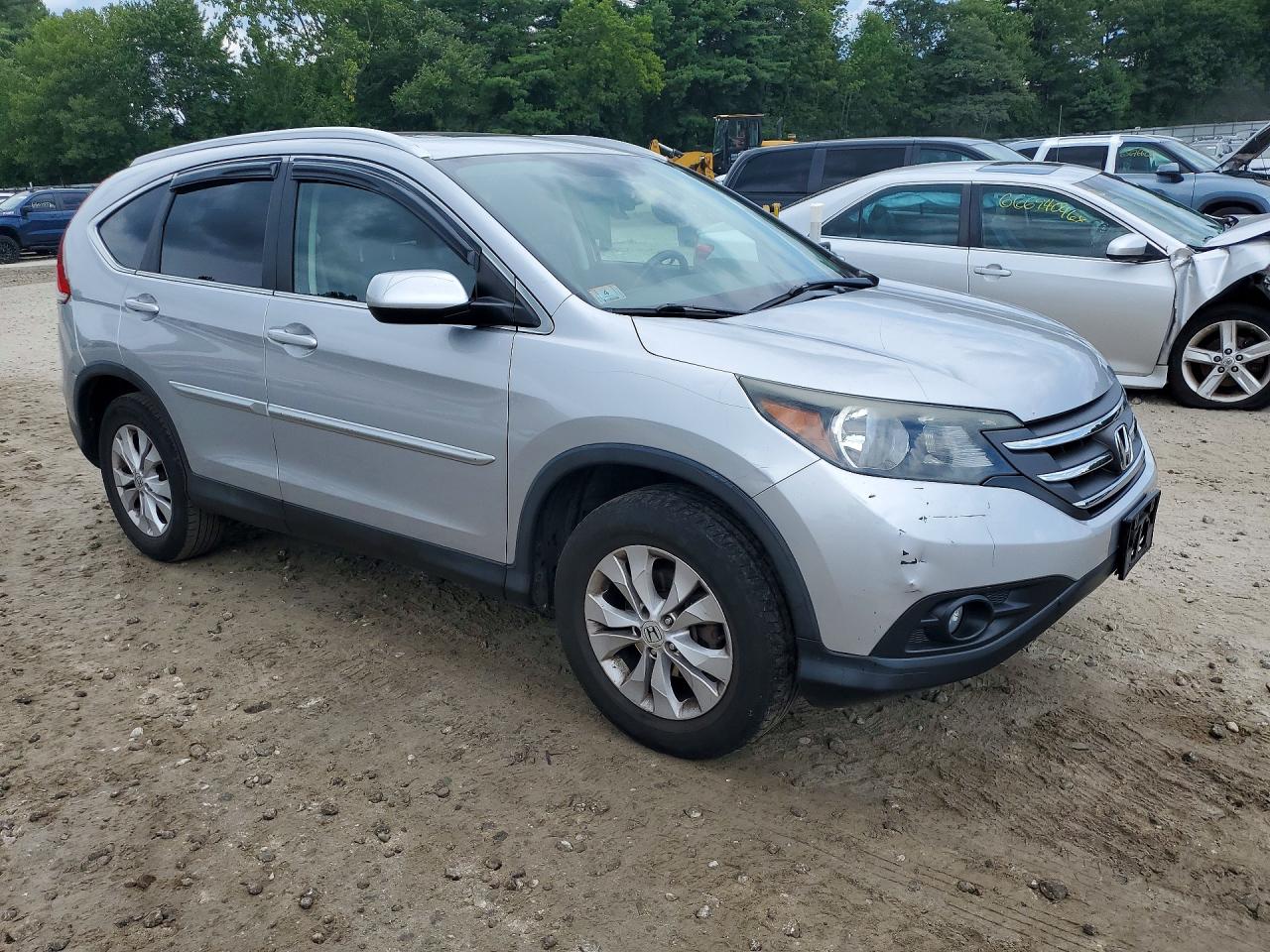 2013 Honda Cr-v Exl Gray vin: 5J6RM4H7XDL061097