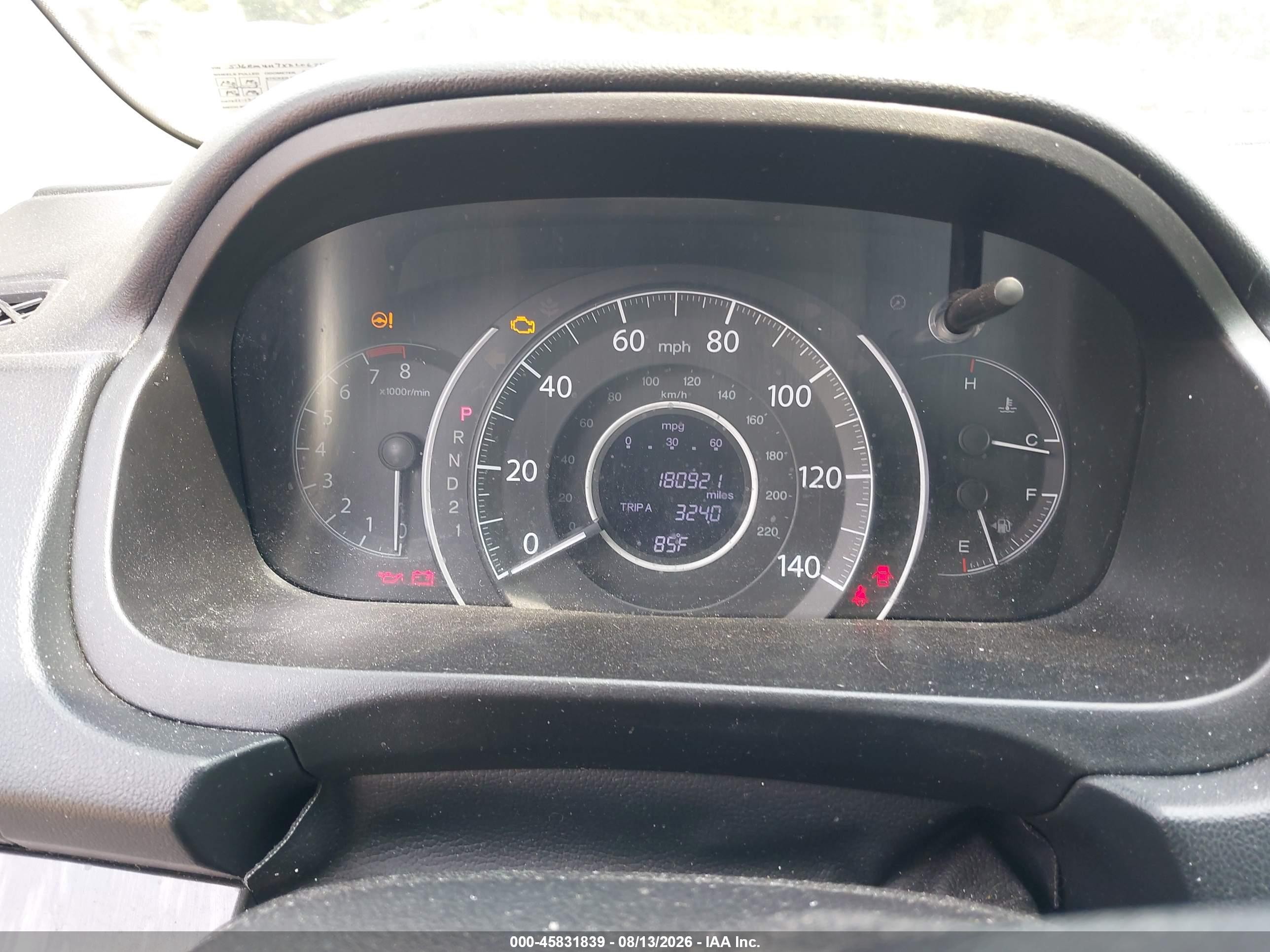 2013 Honda Cr-v Ex-l Черный vin: 5J6RM4H7XDL067417