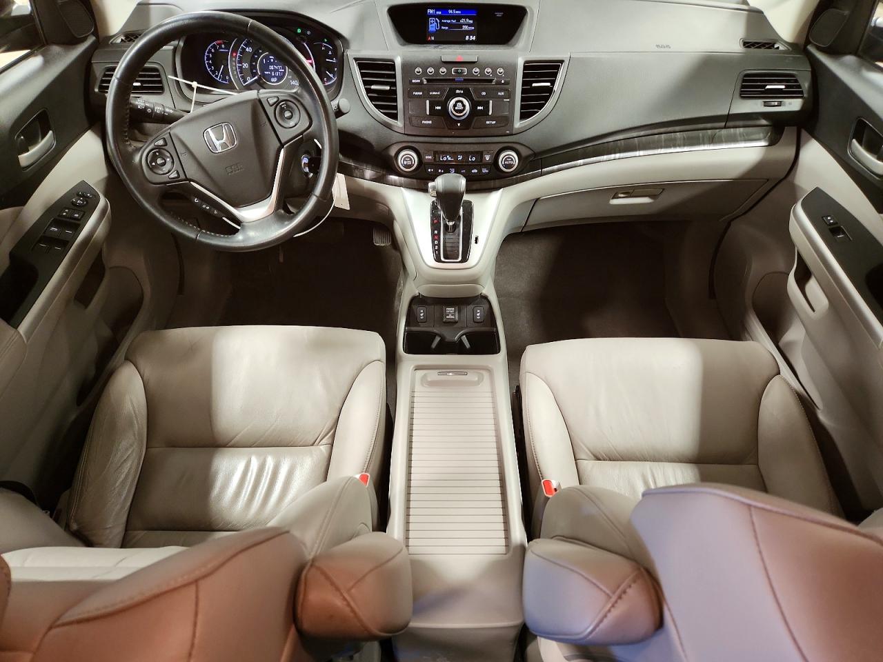 2013 Honda Cr-v Exl Maroon vin: 5J6RM4H7XDL083780