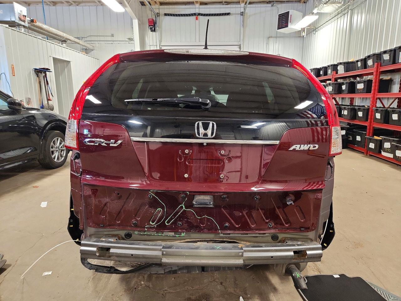 2013 Honda Cr-v Exl Maroon vin: 5J6RM4H7XDL083780