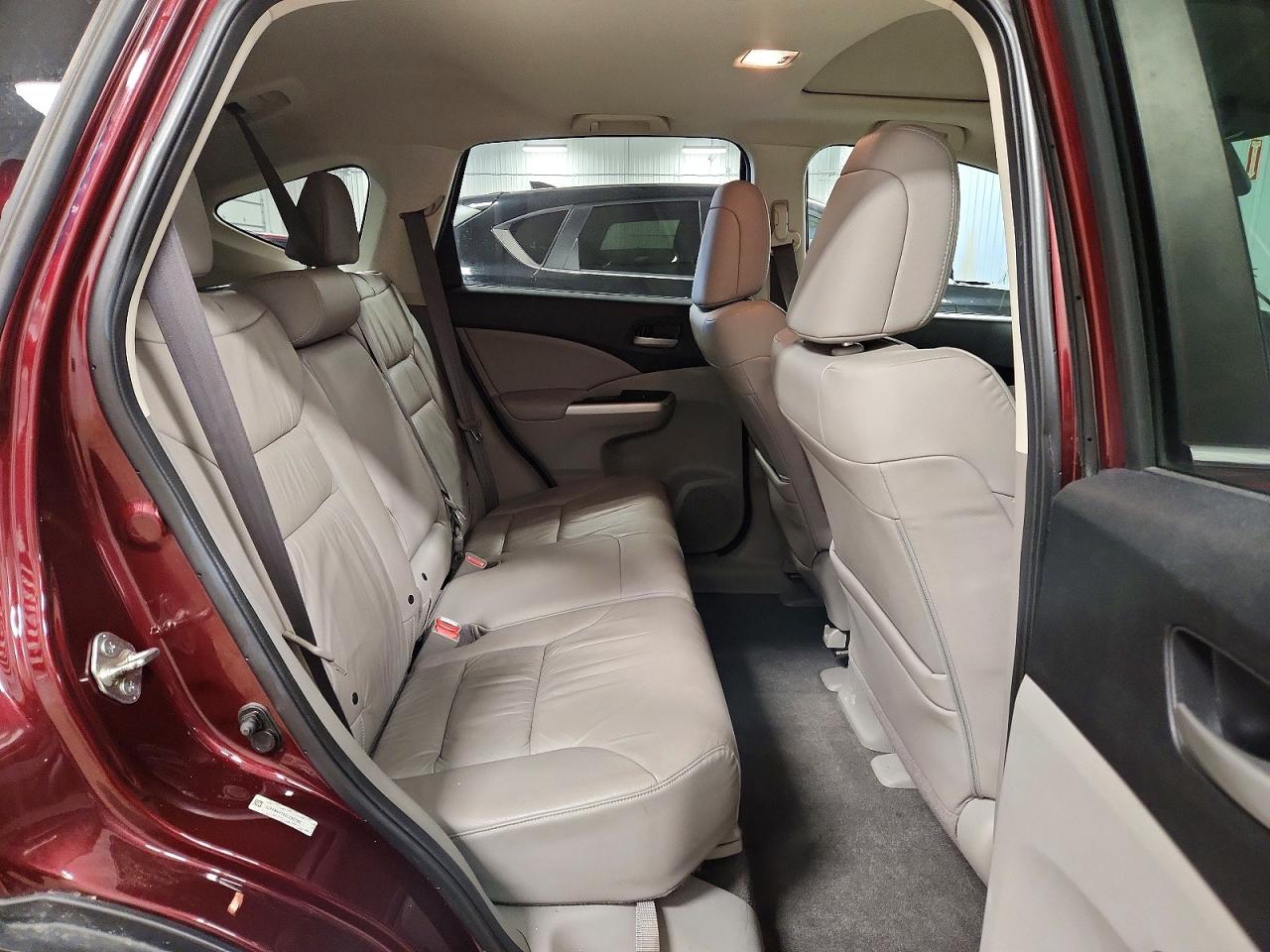 2013 Honda Cr-v Exl Maroon vin: 5J6RM4H7XDL083780
