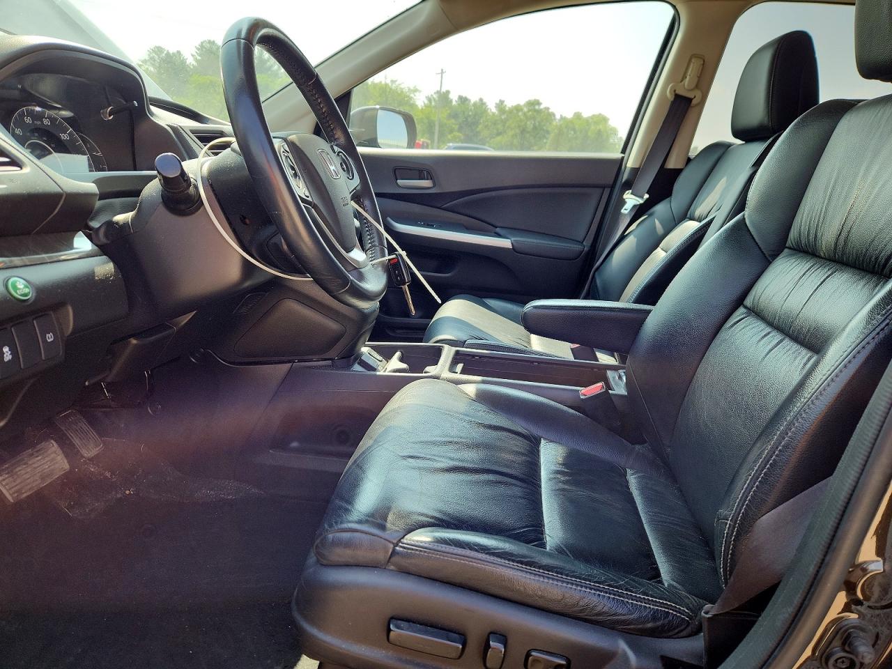 2014 Honda Cr-v Exl Charcoal vin: 5J6RM4H7XEL010376