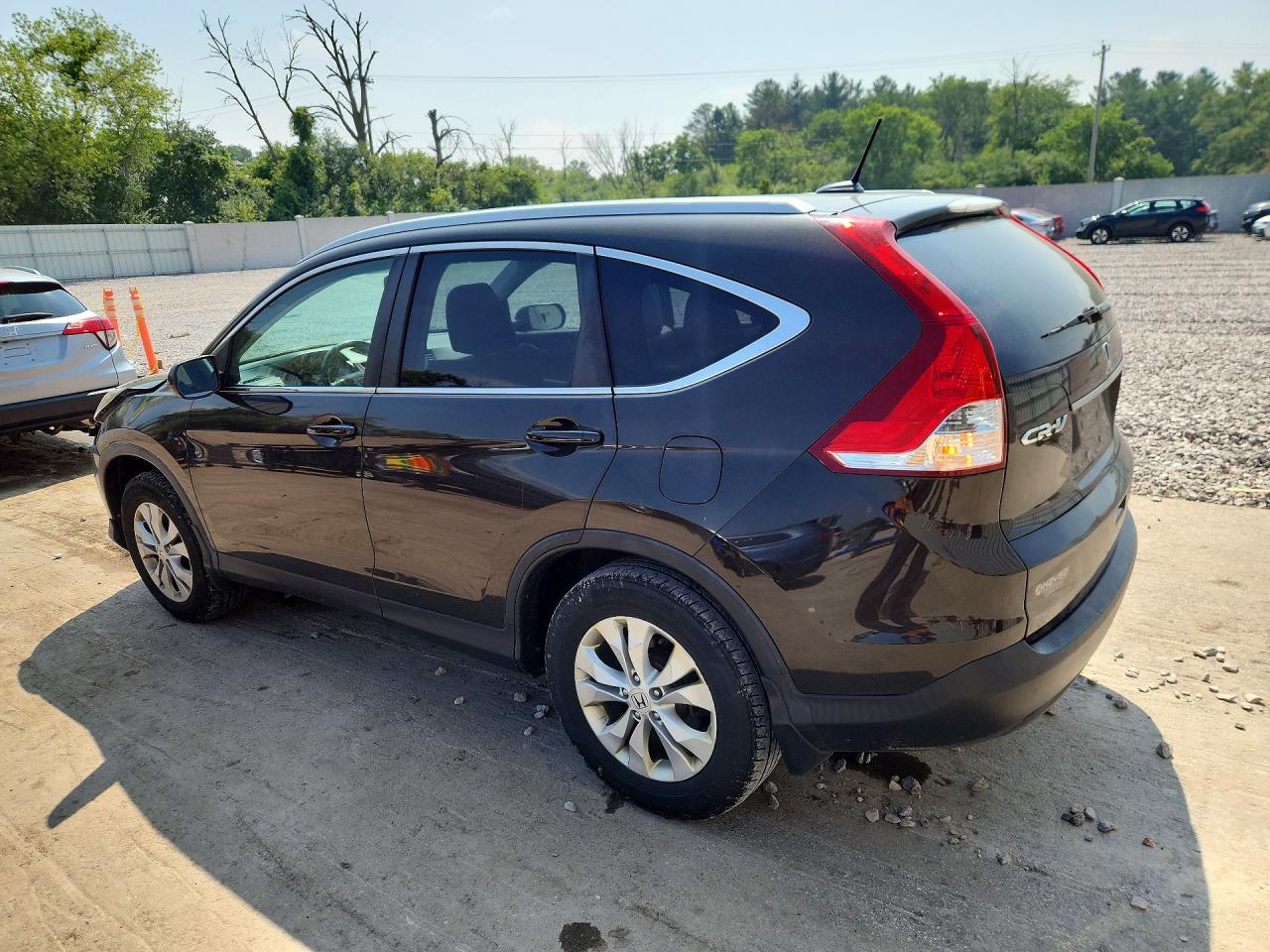 2014 Honda Cr-v Exl Charcoal vin: 5J6RM4H7XEL010376