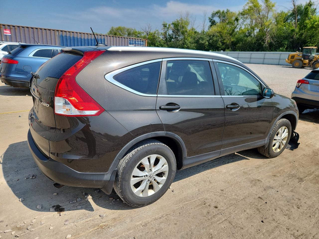 2014 Honda Cr-v Exl Charcoal vin: 5J6RM4H7XEL010376