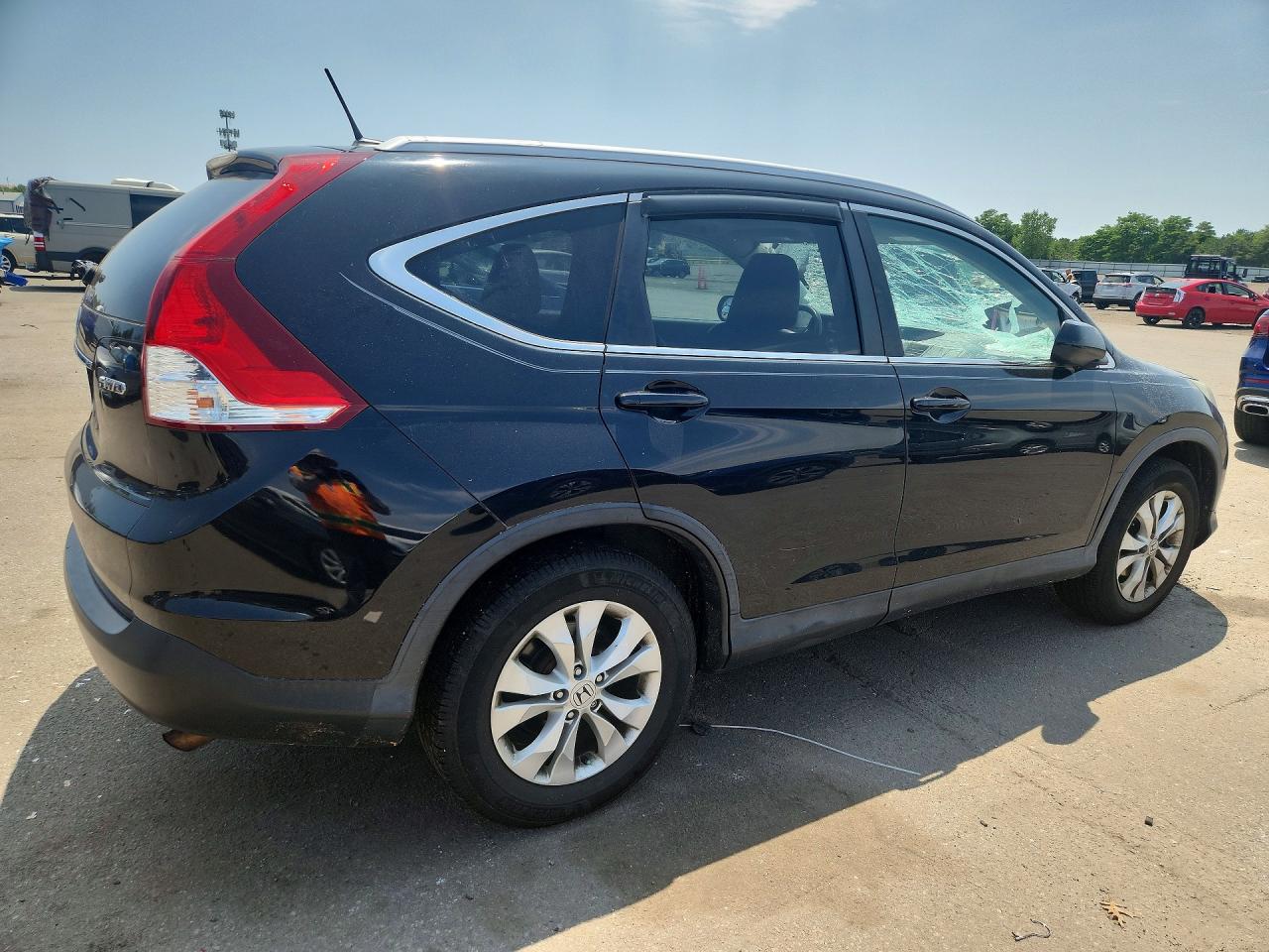 2014 Honda Cr-v Exl Black vin: 5J6RM4H7XEL027730