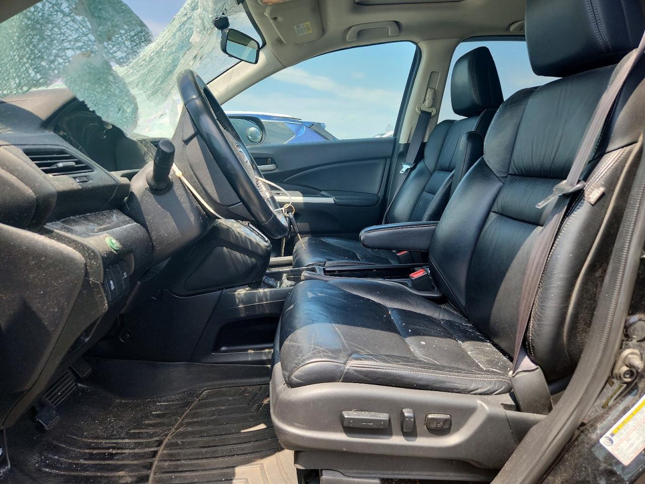 2014 Honda Cr-v Exl Black vin: 5J6RM4H7XEL027730