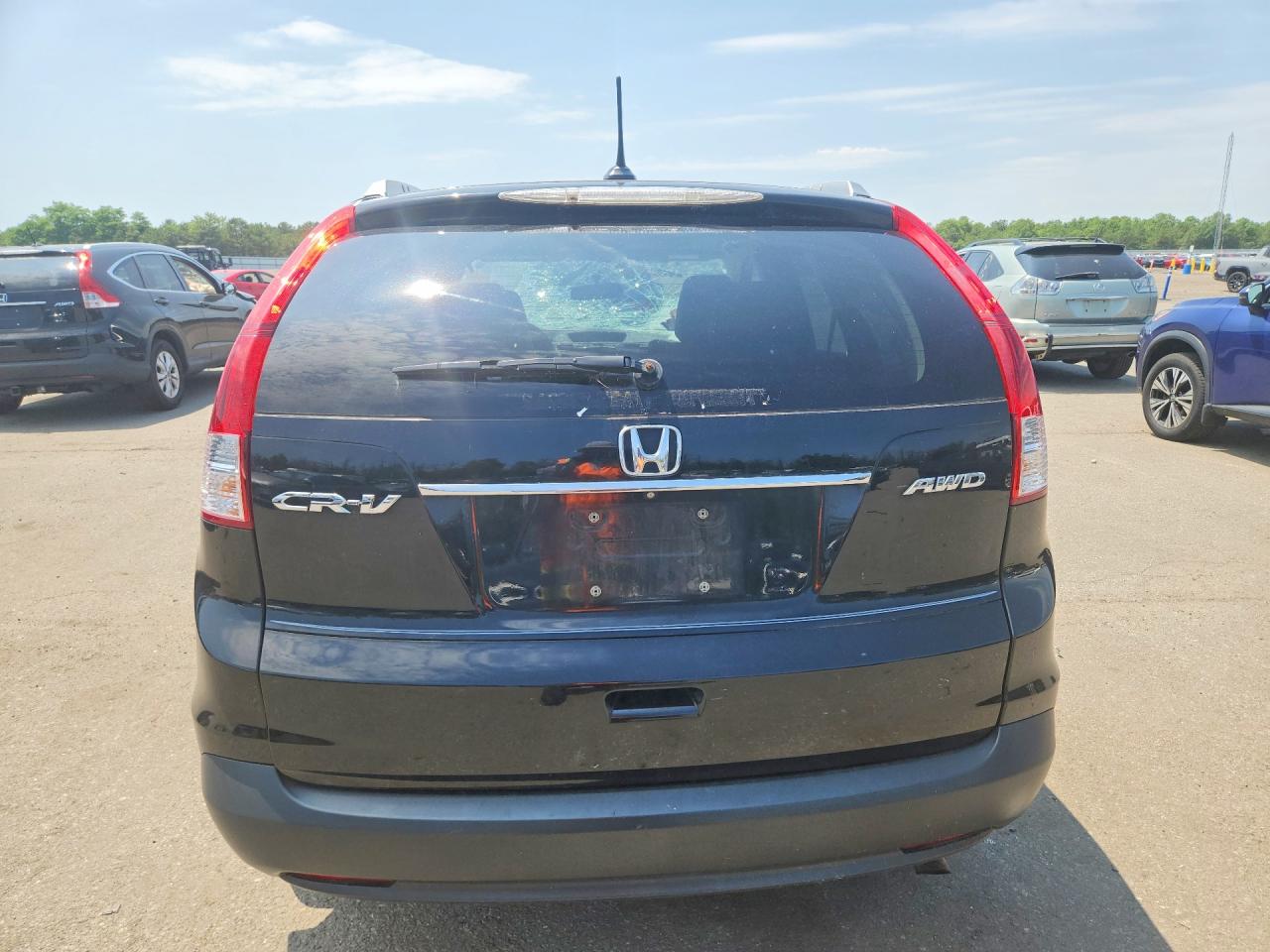 2014 Honda Cr-v Exl Black vin: 5J6RM4H7XEL027730