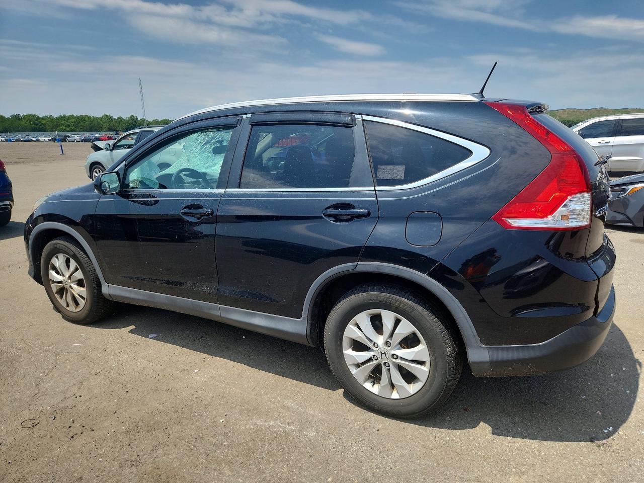 2014 Honda Cr-v Exl Black vin: 5J6RM4H7XEL027730