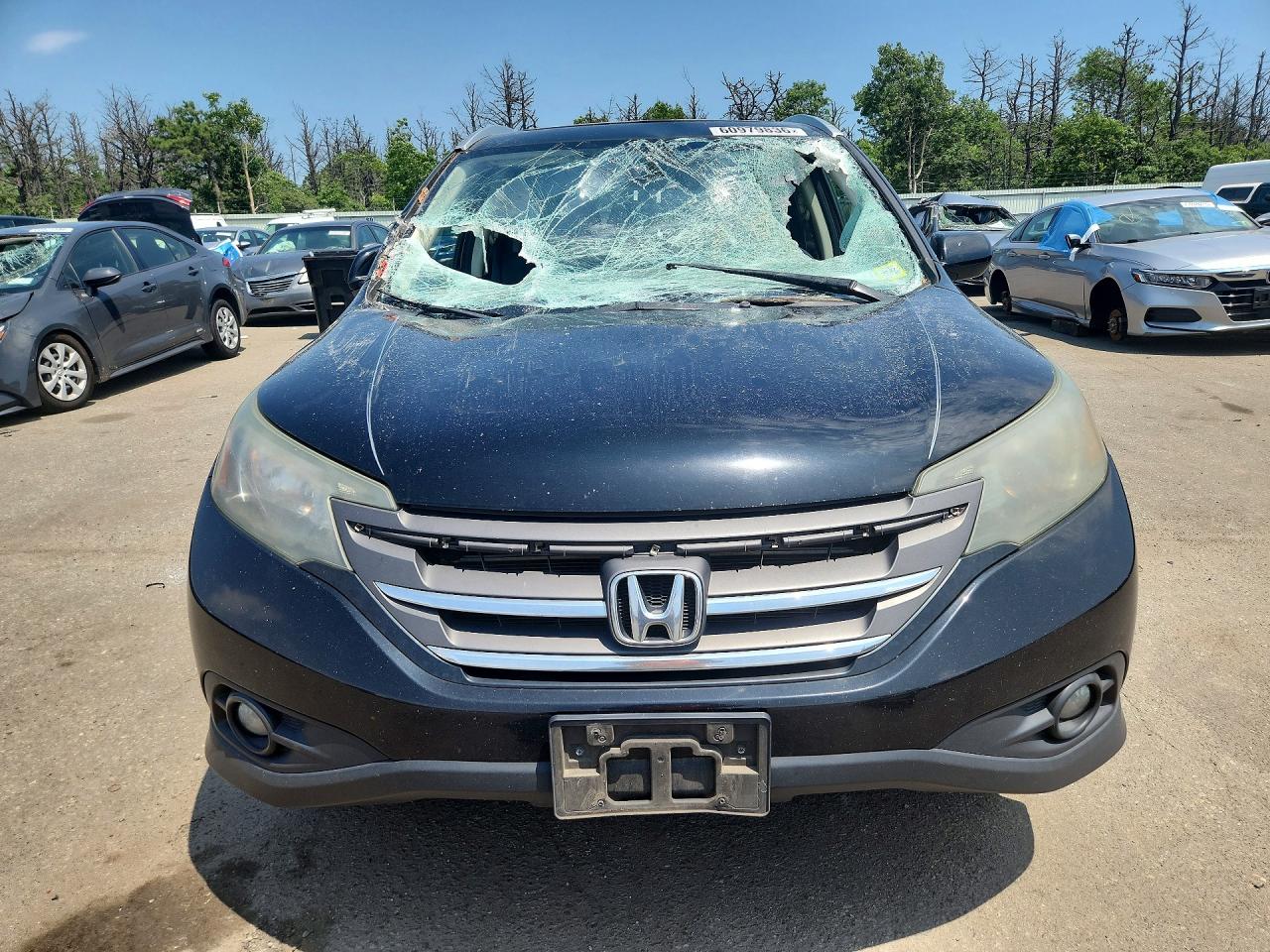 2014 Honda Cr-v Exl Black vin: 5J6RM4H7XEL027730