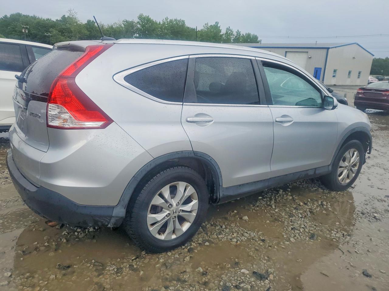 2014 Honda Cr-v Exl Silver vin: 5J6RM4H7XEL055088