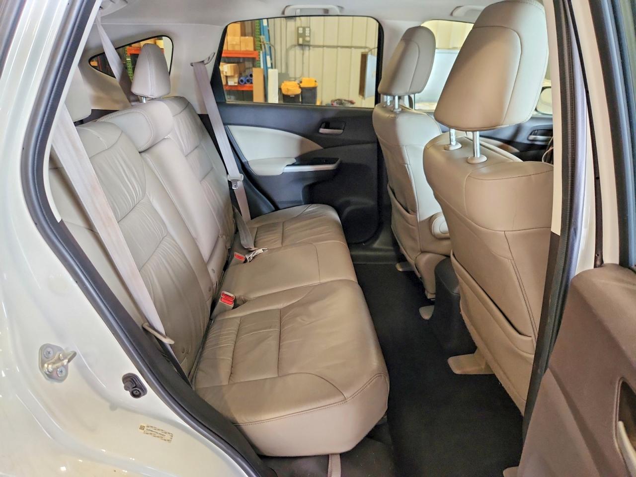 2014 Honda Cr-v Exl White vin: 5J6RM4H7XEL065801