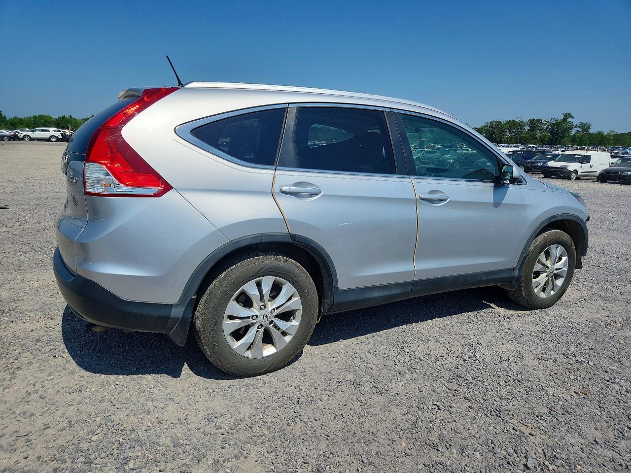 2014 Honda Cr-v Exl Gray vin: 5J6RM4H7XEL072599