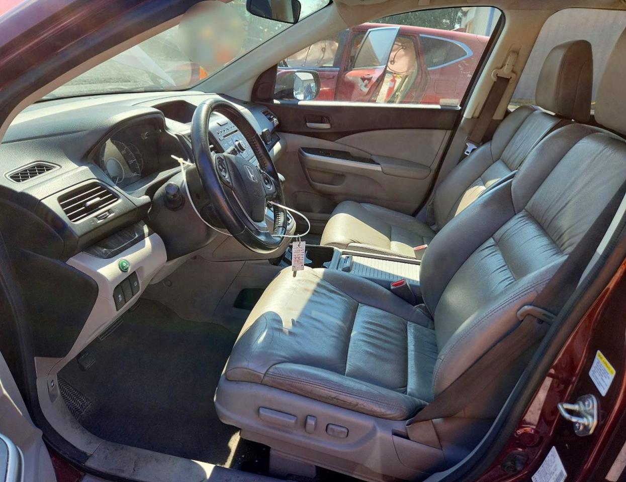 2014 Honda Cr-v Exl Maroon vin: 5J6RM4H7XEL081125