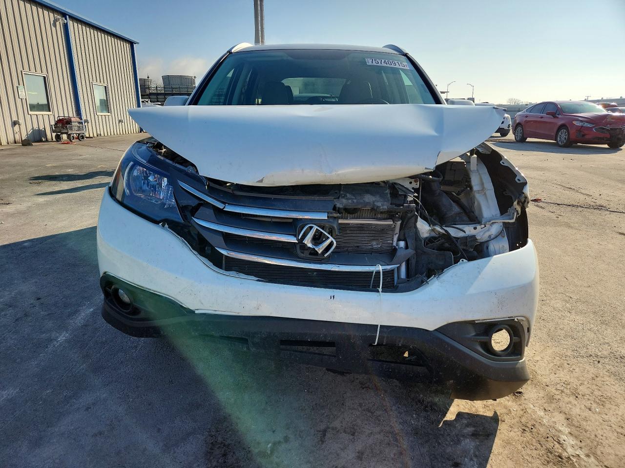 2014 Honda Cr-v Exl Белый vin: 5J6RM4H7XEL085658