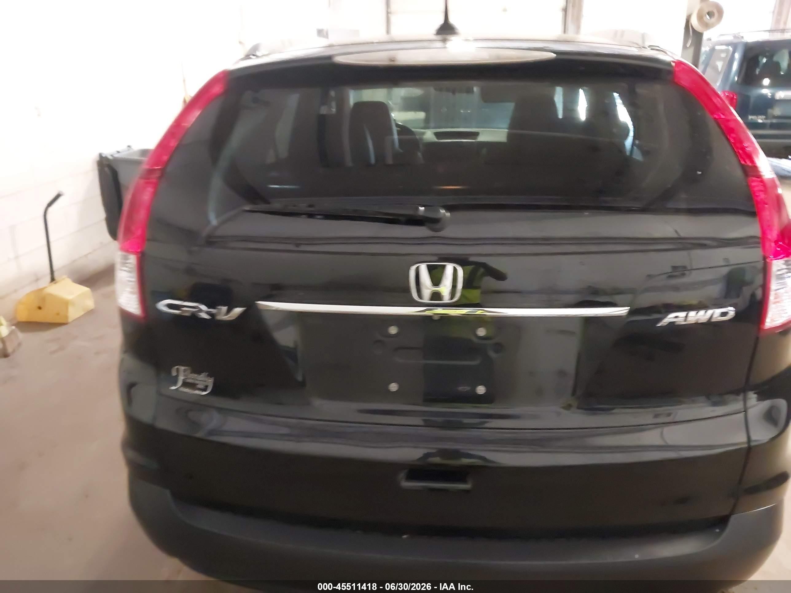 2014 Honda Cr-v Ex-l Черный vin: 5J6RM4H7XEL106413