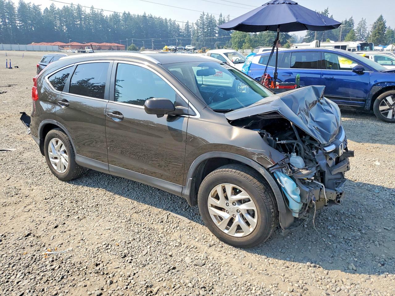 2015 Honda Cr-v Exl Black vin: 5J6RM4H7XFL007642