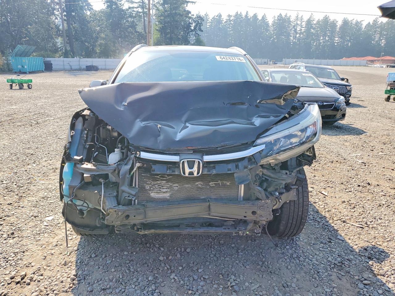 2015 Honda Cr-v Exl Black vin: 5J6RM4H7XFL007642