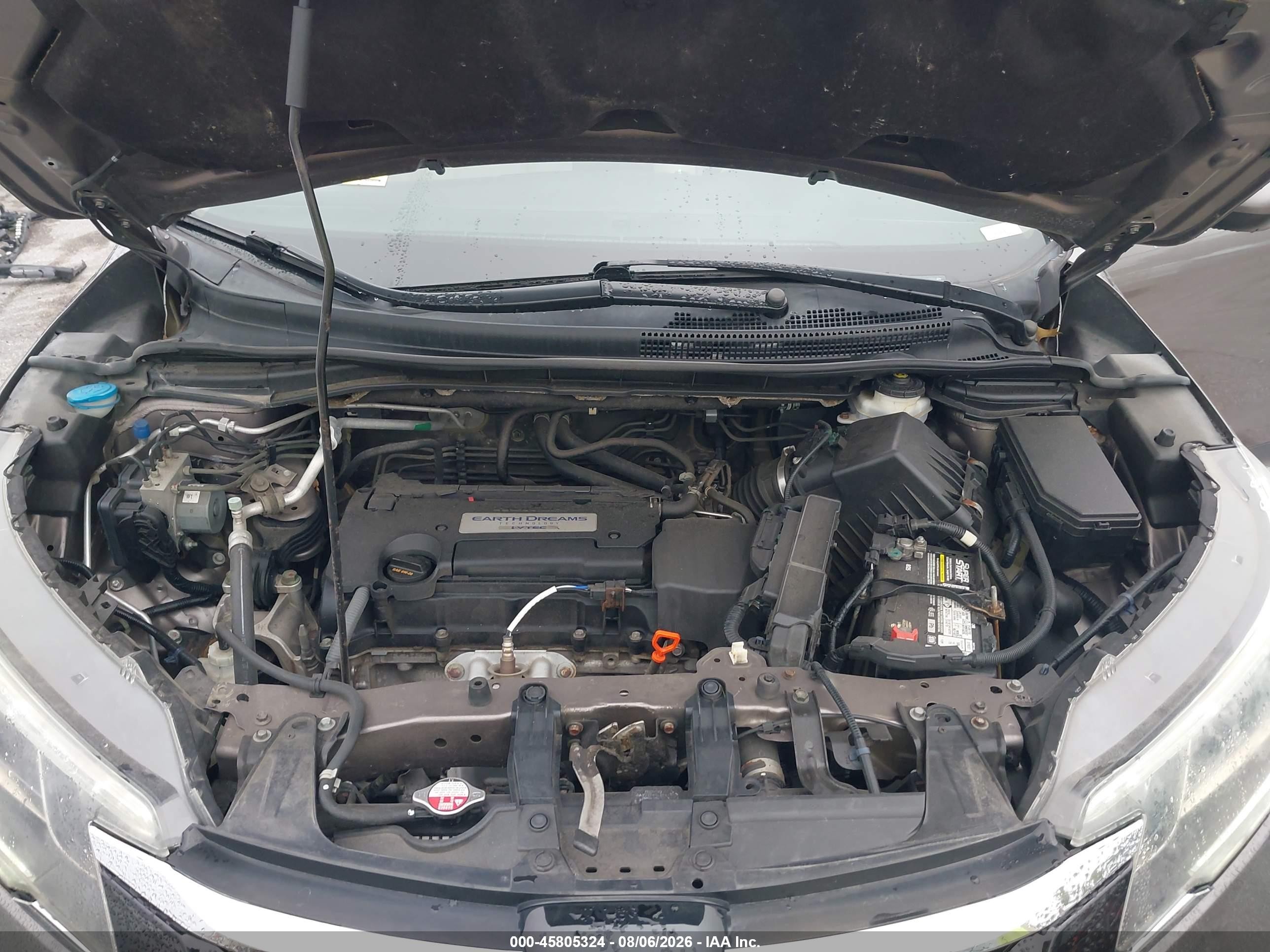 2015 Honda Cr-v Ex-l Brown vin: 5J6RM4H7XFL010914