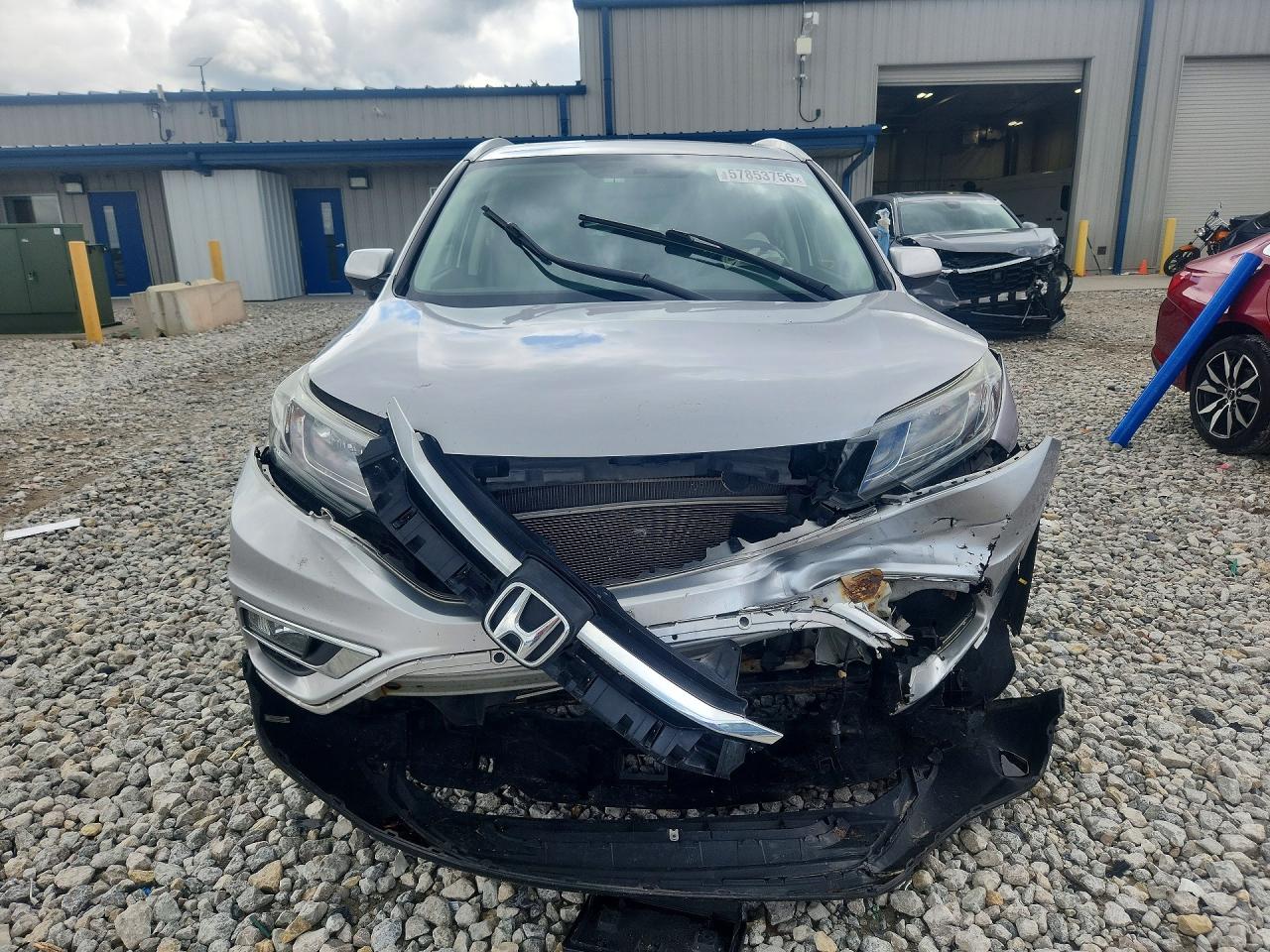 2015 Honda Cr-v Exl Серебряный vin: 5J6RM4H7XFL012159