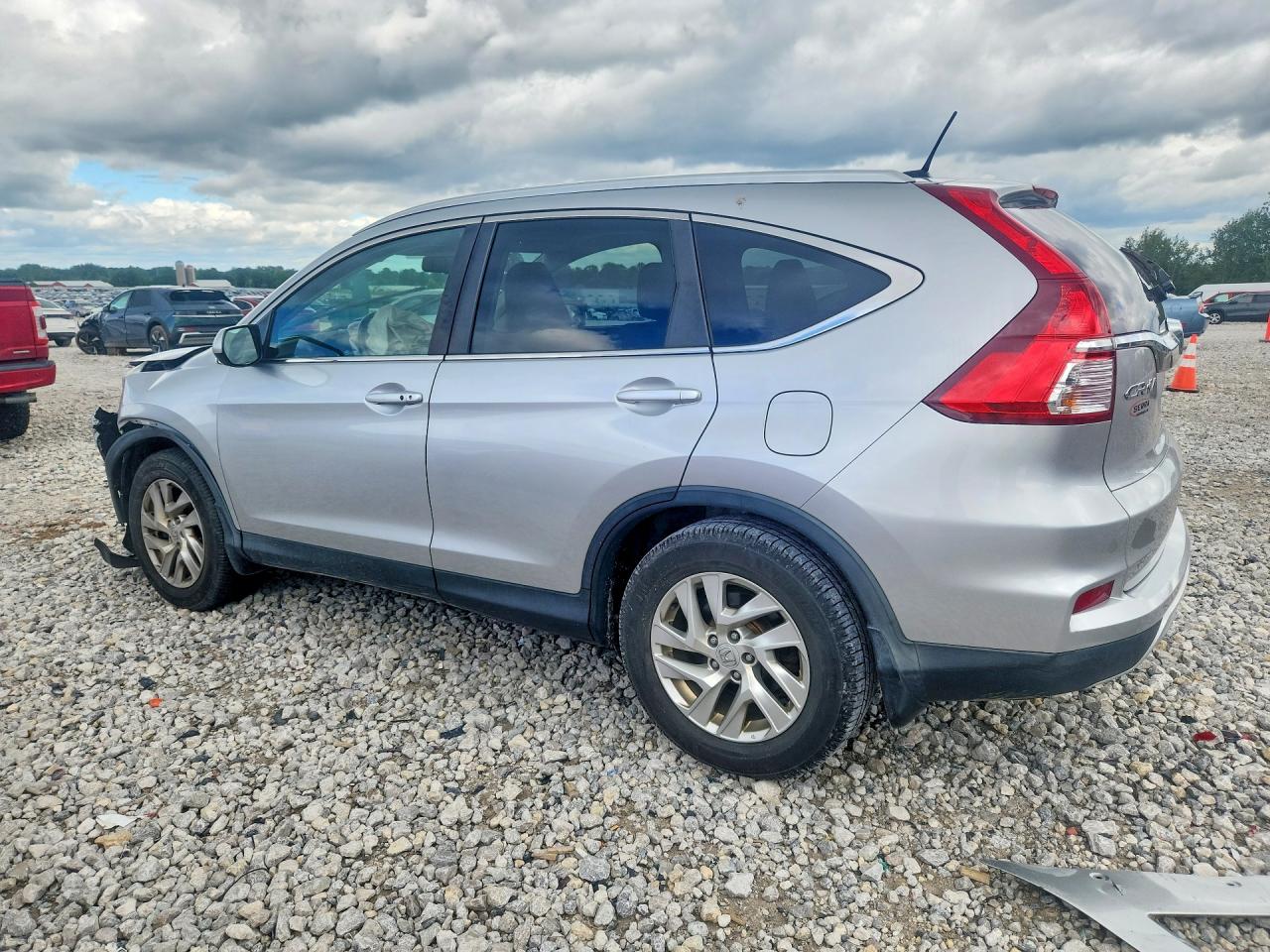 2015 Honda Cr-v Exl Серебряный vin: 5J6RM4H7XFL012159