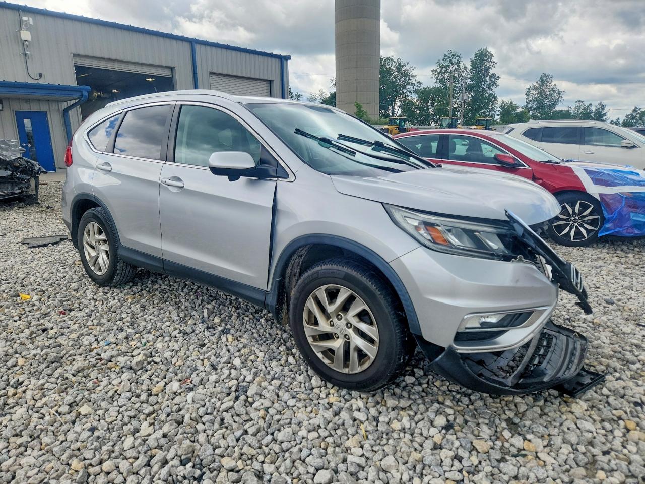 2015 Honda Cr-v Exl Серебряный vin: 5J6RM4H7XFL012159