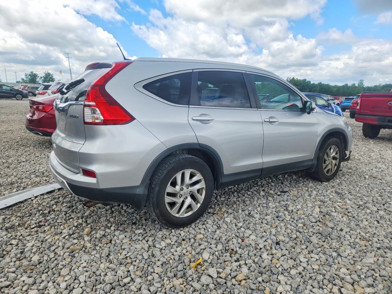 2015 Honda Cr-v Exl Серебряный vin: 5J6RM4H7XFL012159
