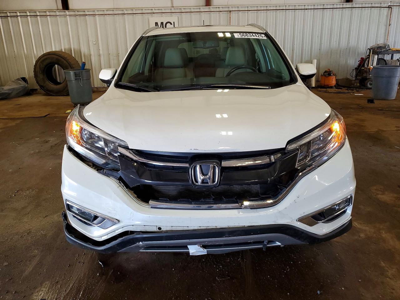 2015 Honda Cr-v Exl Белый vin: 5J6RM4H7XFL102329
