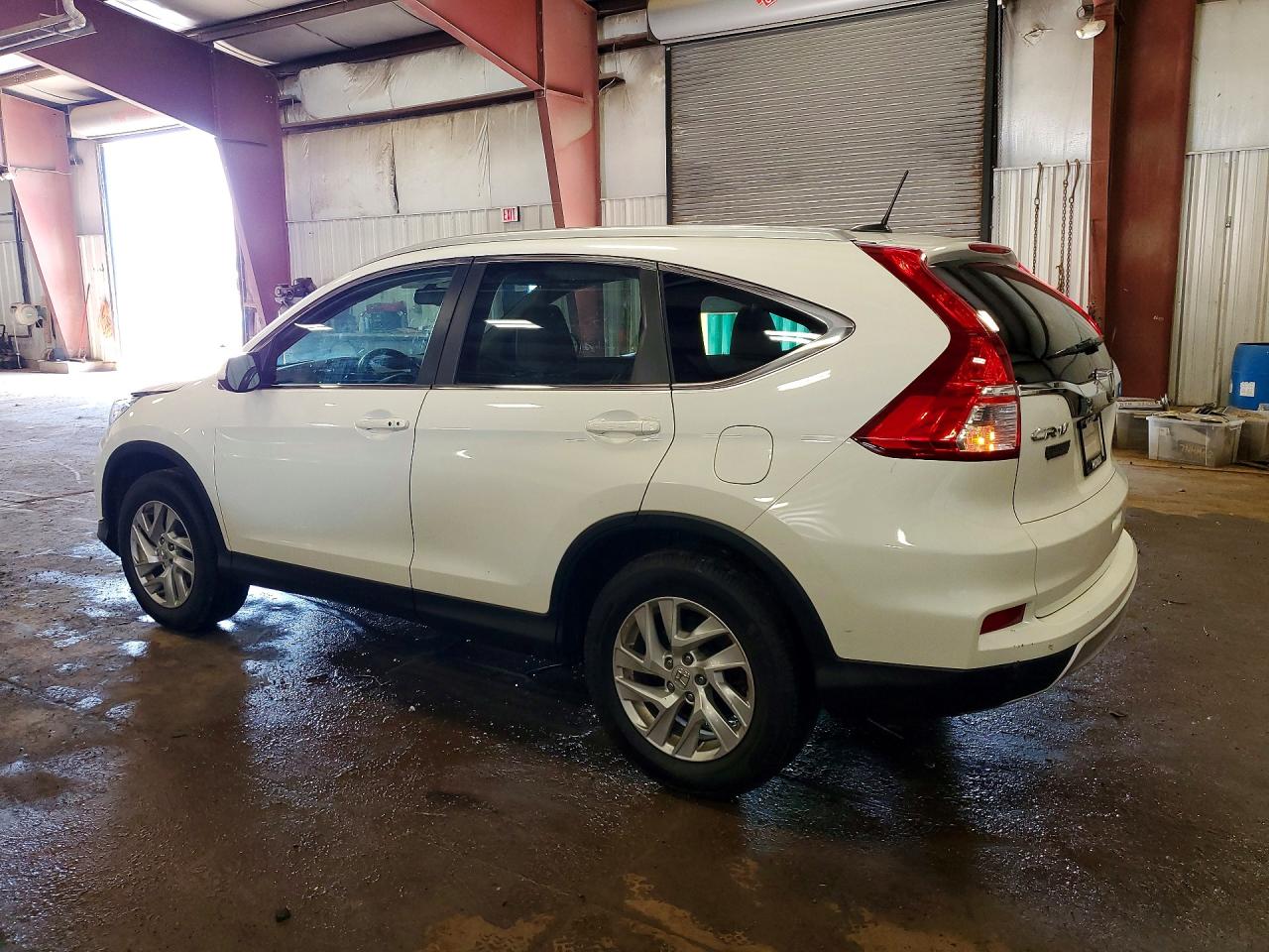 2015 Honda Cr-v Exl Белый vin: 5J6RM4H7XFL102329