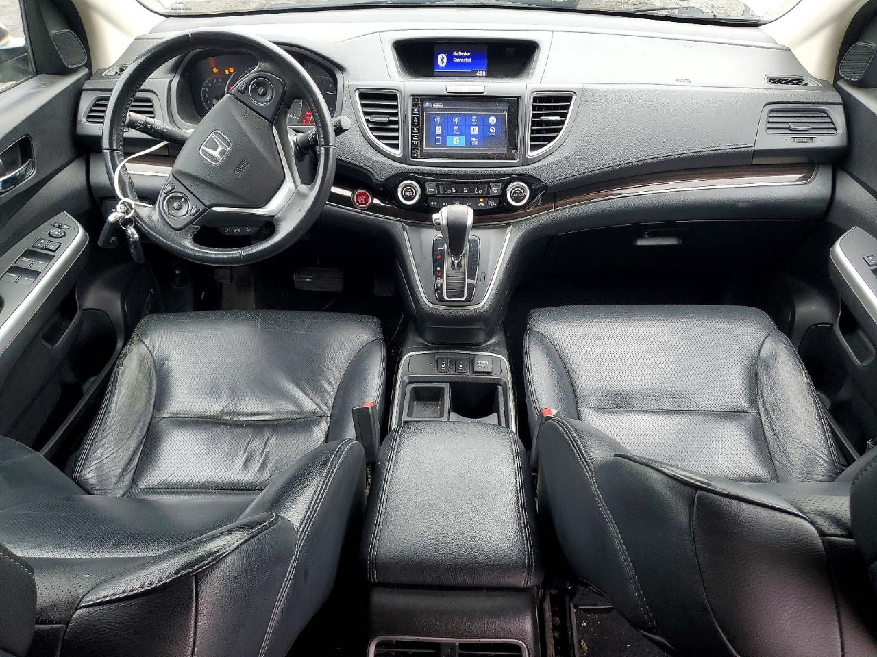 2015 Honda Cr-v Exl Белый vin: 5J6RM4H7XFL132477