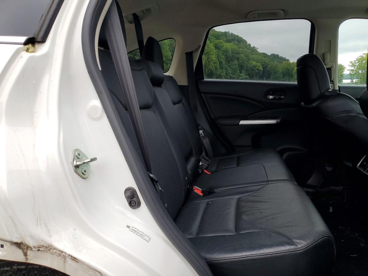 2015 Honda Cr-v Exl Белый vin: 5J6RM4H7XFL132477