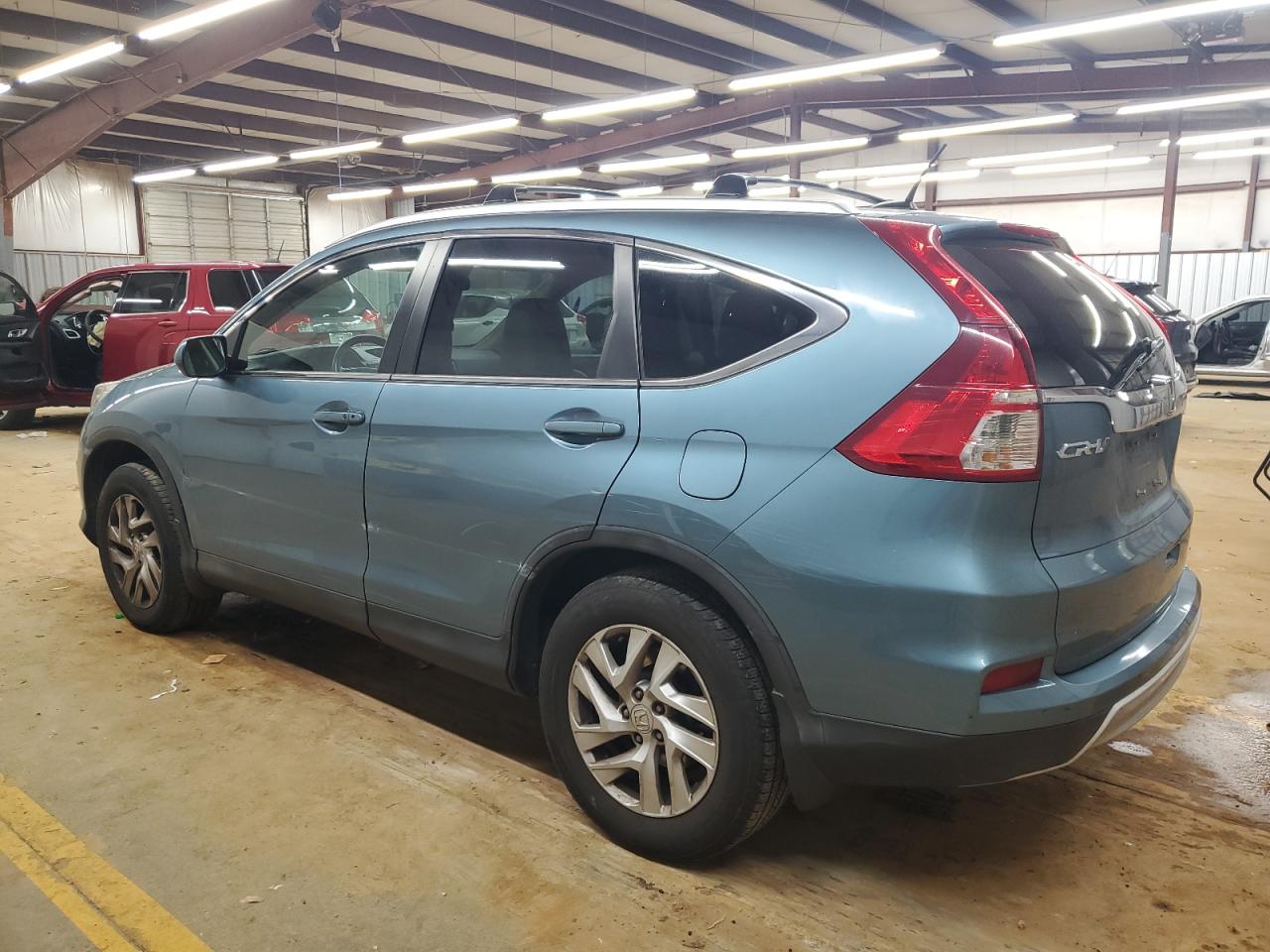 2015 Honda Cr-v Exl Blue vin: 5J6RM4H7XFL133905