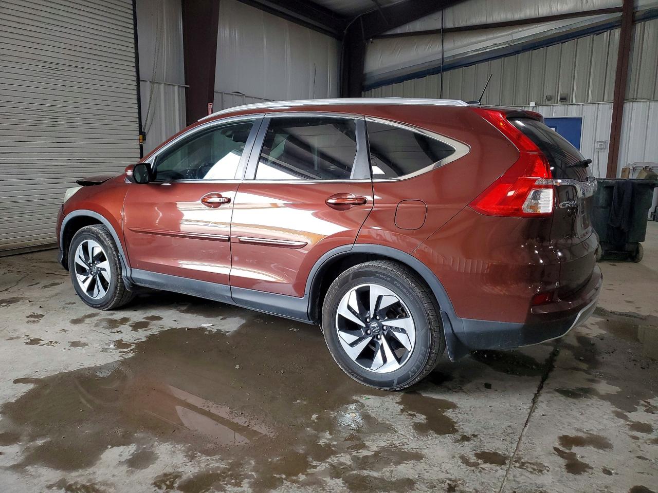 2015 Honda Cr-v Touring Burgundy vin: 5J6RM4H90FL000264